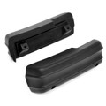 1971-1973 - Arm Rest Pad 10-1/2 Inch Standard Interior Black Pair - ACP