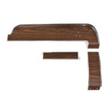 1968 - Dash Trim Set Upper/Center/Lower Deluxe Interior Woodgrain For Cars Without Air Conditioning - ACP