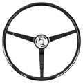 1965-1966 - Steering Wheel For Alternator 3-Spoke Black - ACP