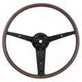 1970-1973 - Steering Wheel Rim Blow 3-Spoke Deluxe Woodgrain - ACP