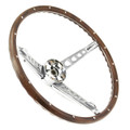 1967 - Steering Wheel Assembly Deluxe Woodgrain - ACP