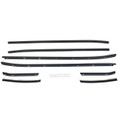 1971-1973 - Beltline Window Felt Kit Fastback 8 Pieces - ACP