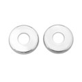 1969-1973 - Door Window Handle Plate Chrome Pair - ACP