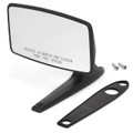 1967-1968 - Outside Mirror Black Finish Passenger Side With Convex Glass - ACP