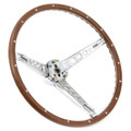 1965-1966 - Steering Wheel Assembly Deluxe Woodgrain  -  ACP