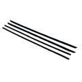 1965-1966 - Beltline Window Felt Kit Fastback  -  ACP