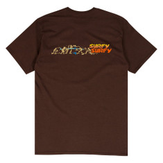 SurfySurfy - Labor Crew - Brown - T-Shirt
