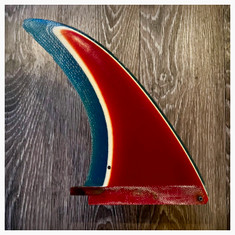 Garage Sale: Vintage Fin *red/blue*