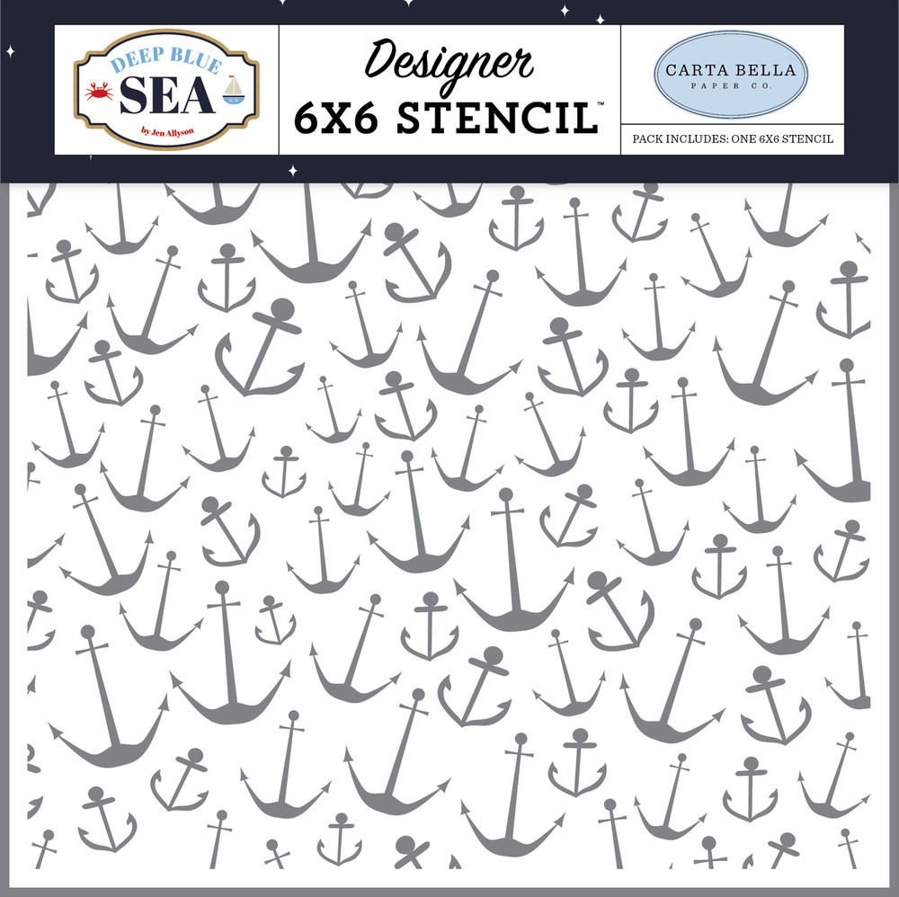 Nautical Anchors Stencil IDiecut nautical-anchors-stencil-idiecut