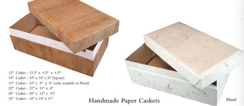 Two covering styles - pressed-flower paper (Floral) or mulberry-bark (Bark)