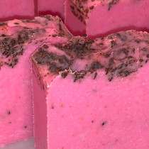 Farmhouse Strawberry Rhubarb Goats Milk Bar Soap