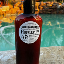Hufflepuff Amber Sandalwood Lotion Wash or Scrub
