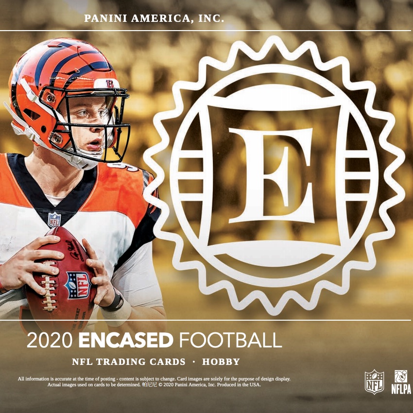 2020 Panini Encased NFL Football Cards Checklist Diamond