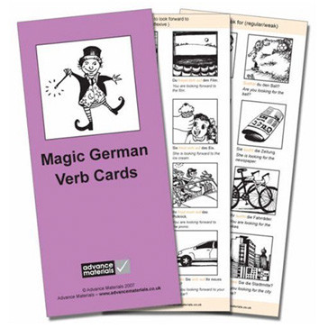 Cambridge International Magic German Verb Cards Flashcards - ISBN 9780954769543