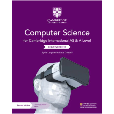 Cambridge International AS and A Level Computer Science Coursebook with Cambridge Elevate Edition (2 Years) - ISBN 9781108568326