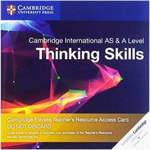 Cambridge International AS & A Level Thinking Skills Cambridge Elevate Teacher's Resource Access Card - ISBN 9781108457668