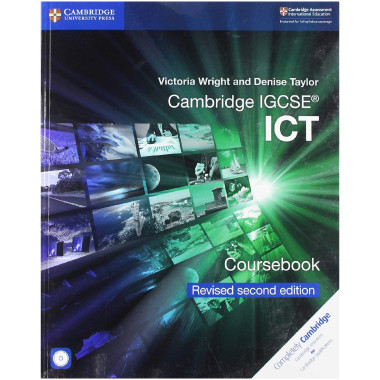 SALE ITEM - Cambridge IGCSE ICT Coursebook with CD-ROM Revised Edition  - ISBN 9781108698061