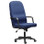 The ECONOMY High-Back Upholstered Arm Chair with Swivel/Tilt Mechanism and Castor Base.
