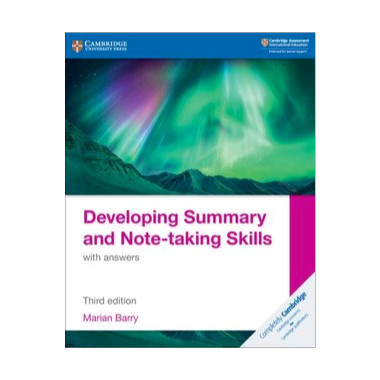 Cambridge Developing Summary and Note-taking Skills with Answers - ISBN 9781108811330