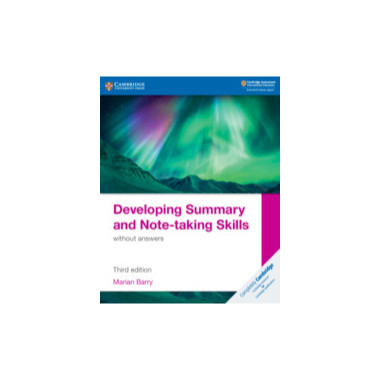 Cambridge Developing Summary and Note-taking Skills without Answers - ISBN 9781108811323