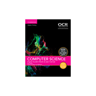 GCSE Computer Science for OCR Digital Student Book (1 Year Site Licence) Updated Edition - ISBN 9781108812566
