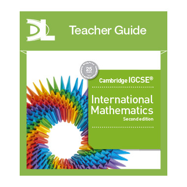 Hodder Cambridge IGCSE International Mathematics Online Teacher's Guide (2nd Edition) - ISBN 9781510424173
