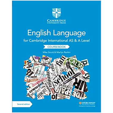English Language for Cambridge International AS and A Level Coursebook - ISBN 9781108455824