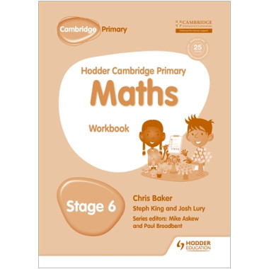 Hodder Cambridge Primary Maths: Workbook Stage 6 - ISBN 9781471884672