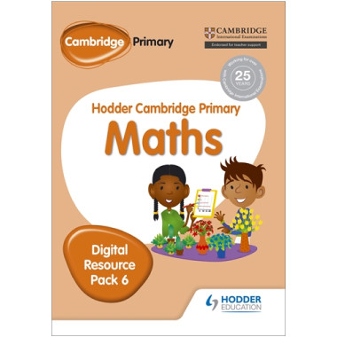 Hodder Cambridge Primary Maths CD-ROM Digital Resource Pack 6 - ISBN 9781471884740