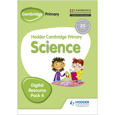 Hodder Cambridge Primary Science CD-ROM Digital Resource Pack 4 - ISBN 9781471884283