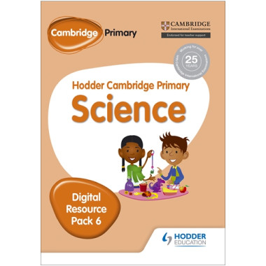 Hodder Cambridge Primary Science CD-ROM Digital Resource Pack 6 - ISBN 9781471884306