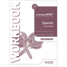 Hodder Cambridge IGCSE™ Spanish Grammar Workbook Second Edition - ISBN 9781510448070