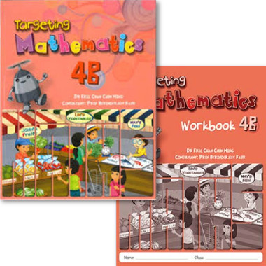 Singapore Maths Primary Level - Targeting Maths 4B (Class Pack of 20 Textbooks & 20 Workbooks) - ISBN 9780190757069