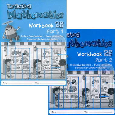 Singapore Maths Primary Level - Targeting Mathematics Workbook 2B (20 Part 1 & 20 Part 2 Class Pack) - ISBN 9780190757144