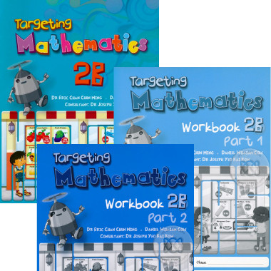 Singapore Maths Primary Level - Targeting Mathematics 2B (20 Textbooks & 20 each Part 1 & Part 2 Workbook Class Pack) - ISBN 9780190757021