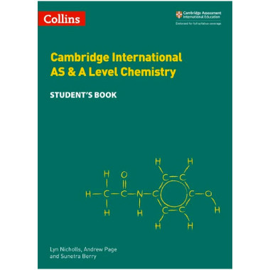 Collins Cambridge International AS & A Level Chemistry Student's Book - ISBN 9780008322588