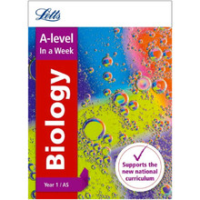 Collins Letts A Level Revision Success - A Level Biology Year 1 (and AS) In a Week - ISBN 9780008179069