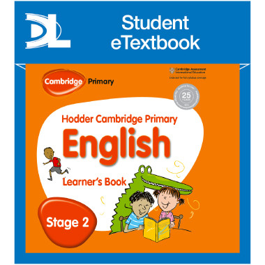 Hodder Cambridge Primary English: Learner's Book Stage 2 Student eTextbook - ISBN 9781398314887