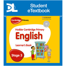 Hodder Cambridge Primary English: Learner's Book Stage 3 Student eTextbook - ISBN 9781398314900