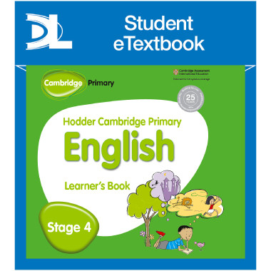 Hodder Cambridge Primary English: Learner's Book Stage 4 Student e-Textbook - ISBN 9781398315754