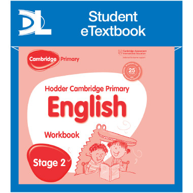 Hodder Cambridge Primary English: Work Book Stage 2 Student e-Textbook - ISBN 9781398314894