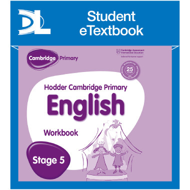 Hodder Cambridge Primary English: Work Book Stage 5 Student e-Textbook - ISBN 9781398315815
