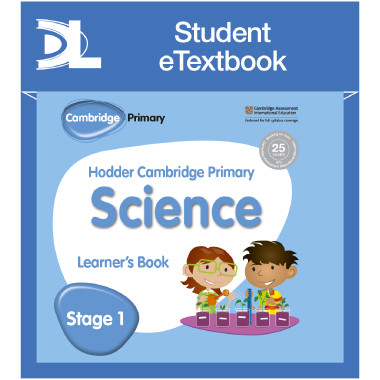 Hodder Cambridge Primary Science Learner's Book 1 Student e-Textbook - ISBN 9781398315952