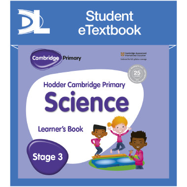 Hodder Cambridge Primary Science Learner's Book 3 Student e-Textbook - ISBN 9781398315976