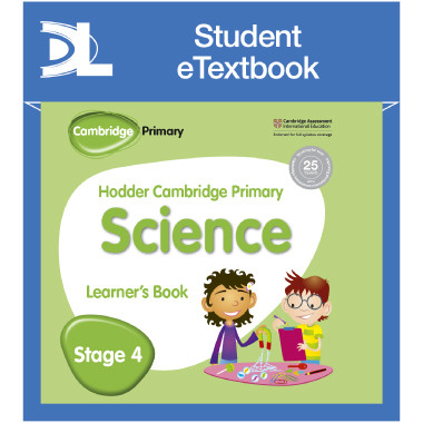 Hodder Cambridge Primary Science Learner's Book 4 Student e-Textbook - ISBN 9781398315983