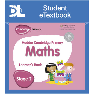 Hodder Cambridge Primary Maths Learner's Book 2 Student e-Textbook - ISBN 9781398315846