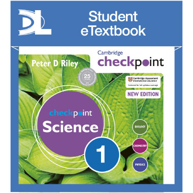 Hodder Cambridge Checkpoint Science Student's Book 1 Student e-Textbook - ISBN 9781398315648