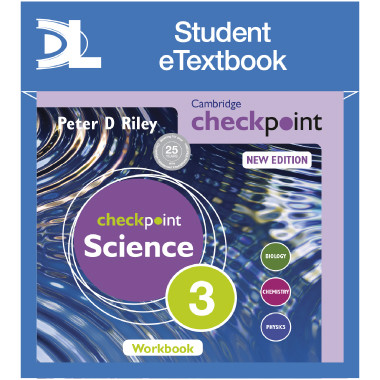 Hodder Cambridge Checkpoint Science Workbook 3 Student e-Textbook - ISBN 9781398315723