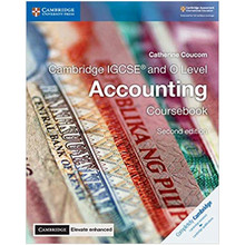 Cambridge IGCSE and O Level Accounting Coursebook with Elevate Enhanced Edition (2 Years) - ISBN 9781108339179