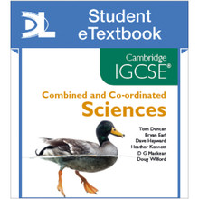 Hodder Cambridge IGCSE Combined and Co-ordinated Sciences Student Etextbook - ISBN 9781510402416